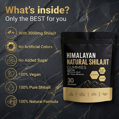 Nutriveira Himalayan Gold Shilajit Gummies