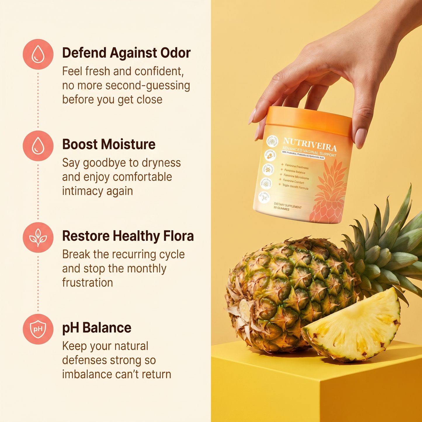 Nutriveira Advanced Vaginal Support Gummies